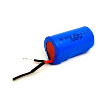 4STK 900mah 3,7 V 18350 batteri 10C genopladeligt Li-ion batteri