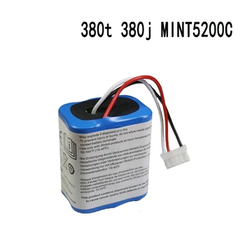 Original 7,2 V 2500mAh Genopladelige Batteri Til iRobot Roomba Braava 380 & 380T / Mint 5200 / Mint 5200c NiMh-Batteri med Høj Effekt