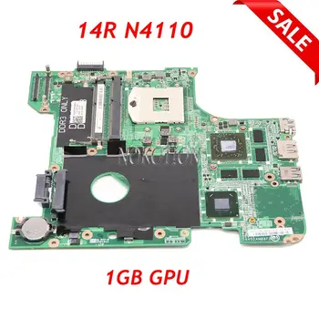 NOKOTION Laptop Bundkort til Dell Inspiron 14R N4110 DAV02AMB8F1 KN-00FR3M 00FR3M 0FR3M hovedyrelsen HM67 DDR3 HD6630M DDR3