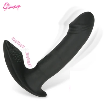 Silikone Dildo Vibrator Klitoris Stimulator G Spot Vibrator Pantis Sex Maskine Kvindelige Masturbator Voksen Legetøj Sex Legetøj til Kvinder