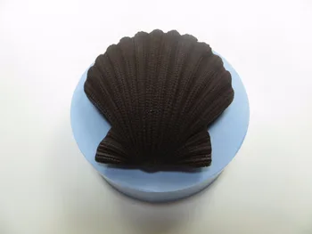 QT0045 Silikone Formen Fondant Kage Forme Chokolade Silikone Forme Kammusling Jelly Skimmelsvamp Skimmelsvampe Harpiks Havet Shell 3D Silikone Gummi