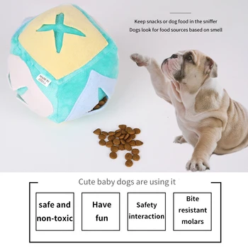 Hund, Kat Legetøj Legetøj Interaktive Behandle Legetøj Snuse Bolden Mad Dispenser Snuse Toy Langsomt Fodring Uddannelse Bolde Pet Supplies