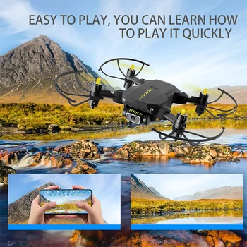 FNS66 Mini RC Drone 4K HD-Kamera Professionel luftfotografering Helikopter Tyngdekraften Induktion Folde mini drone Quadcopter