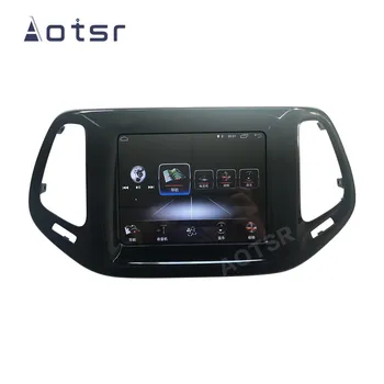 AOTSR Android 10 bilradioen Til Jeep Compass 2016 2017 2018 2019 Multimedia-Afspiller, GPS-Navigation DSP CarPlay AutoRadio 8.4