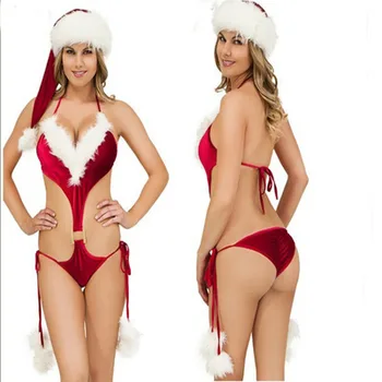 Damer nye high-end sexet undertøj Jul skønhed sex passer fristelsen sexet undertøj sex undertøj Blonder