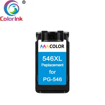 ColoInk PG545 CL546 Ink Black Tri Farve Patron til Canon PG 545 CL 546 Pixma IP2850 MX495 MG2450 MG2550 MG2950 NS28 Printer
