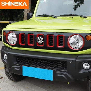 SHINEKA Bil Styling For Suzuki Jimny Bil Front Gitter Forlygte Dekoration Dække Klistermærker Kit For Suzuki Jimny 2019+ Tilbehør