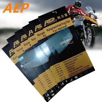 AEP Universal Type Motorcykel Hjelm Anti-regn og Anti-fog Film El-Bil-Halv-hjelm Anti-fog Lens Patch