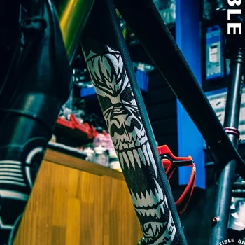 3D-Road Cykel Mærkat MTB Mountainbike ridsefast Beskytte Mærkat Aftagelig Ramme Protector Cykel Paster Vagt Dække