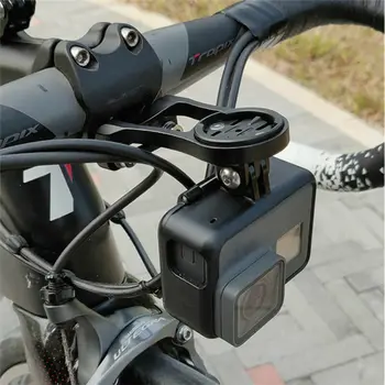 MTB Road Cykel-Computer, Kamera Mount Holder Ud Foran cyklens Frempind Udvidelse Support Holder til Garmin, Bryton Cateye GoPro Lys