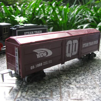 Salg 1 stk tog toget biler railroad rail train legetøj for børn, extended cab tilbehør