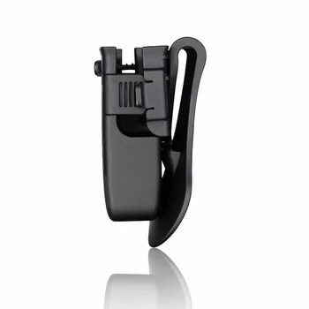 Taktisk Dobbelt Mag Pouch for Universal 9mm, .40, .45 Calibe, Enkelt eller Dobbelt Stak Magasiner