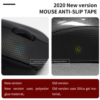 Hotline Spil Mouse Anti-Slip Tape til Logitech G402 Mus Sved Resistente Mus Pads Side Anti-Slip Klistermærker Mus Skøjter 873