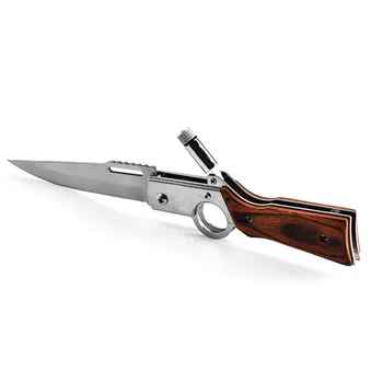 Høj kvalitet Lomme 57HRC Lomme Taktiske Folde Kniv Kniv Overlevelse, Jagt, Camping Pocket Knive med LED-Knive