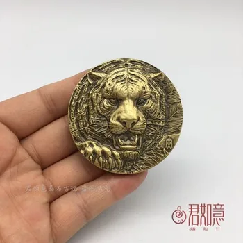 Udsøgt messing (Kinesiske stjernetegn, dyr) samt bronze medalje 8905