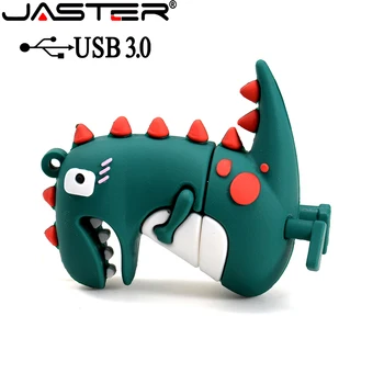 JASTER Dinosaur Tegnefilm USB 3.0 flash drev, Pen drive 32GB, 64GB 16GB 4GB 8GB USB-stick pendrive flashdrive Kreative gaver 9009