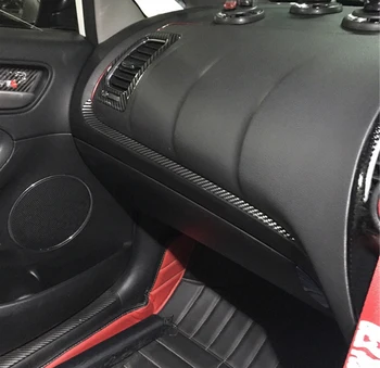 Kia forte K3 RHD 2012-2016-2018 Gear panel Outlet Glas Lift Switch Panel dekoration Ramme Carbon Fiber Mønster