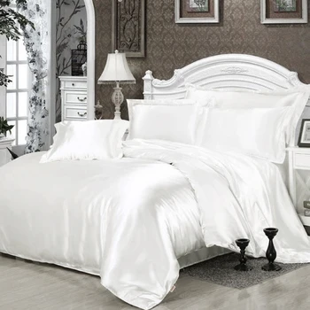 NYE satin sengetøj sæt dyne sengetøj sæt dynebetræk lagen, Dyne, pude dække Enkelt/Dobbelt/Queen Size Quiltet 9037