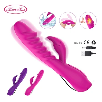 Man Nuo Lilla/ Pink Farve Dildo Silikone Vibrator til Kvinder, Voksen Sex Legetøj G Spot Kvindelige Onani Sex Maskine Consolador R4