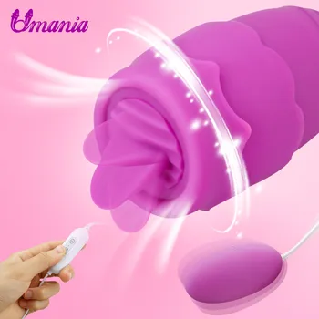 USB-Oral Sex Licking Tunge Vibrator Anal toy Klitoris Stimulator Kvindelige Massageapparat Sex Legetøj til Kvinder 12 Hastigheder Vagina Vibrator