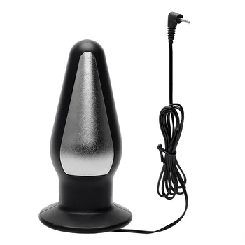 Elektrisk Stød Skeden Anal Butt Plug Dildo Vibrator Prostate Massage Anal Udvidelse Elektrisk stimulator Medicinsk Sex Toy Par