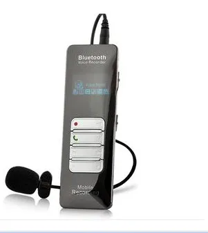 8 GB, Bluetooth mobil digital voice recorder,gravador voz de digitale kom microfone internt og eksternt Hnsat DVR-188
