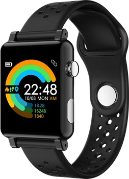Smart Ur B71 EKG-PPG Sport Armbåndsur Blodtryk pulsmåler Fitness Tracker Smartwatch PK B57 IWO8 P80 P70
