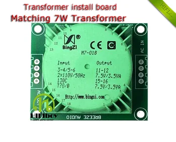 Hifivv lyd BingZi green square transformer m7 7w pcb monteringsplade 1,6 mm tykkelse gratis fragt