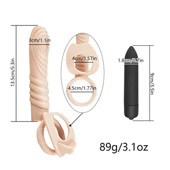 Nye Strap On Penis Dildo Anal Butt Plug Prostata Massager Bullet Vibrator Stim Kvindelige Masturbator Sexlegetøj Til Kvinde, Mænd, Par