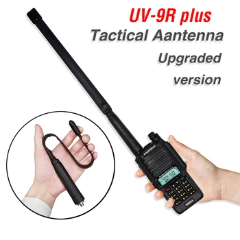 33CM CS Taktiske Antenne Sammenklappelig SMA-Kvindelige Dual Band-VHF-UHF For Baofeng Walkie Talkie UV-9R Plus uv-9r UV9R To-Vejs Radio