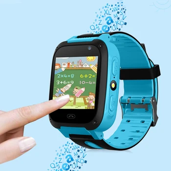 Smart Armbånd Band Bluetooth-Vandtæt Kids Smart Ur S-OS Antil-tabt Smartwatch Baby GPS-Touch Screen Sport Sundhed Drenge