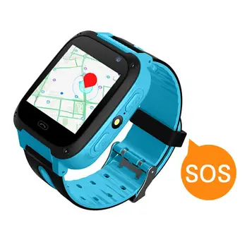 Smart Armbånd Band Bluetooth-Vandtæt Kids Smart Ur S-OS Antil-tabt Smartwatch Baby GPS-Touch Screen Sport Sundhed Drenge