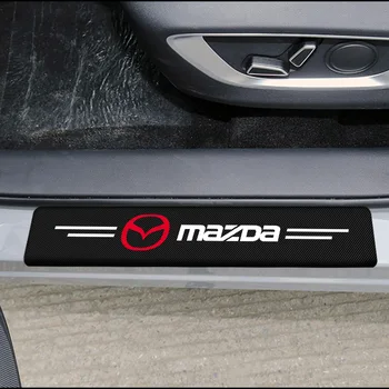 4stk Bil Carbon Fiber Auto Dør Karmen Protector Klistermærker til Mazdas 2 3 4 5 6 7 8 323 626 CX5 CX7 CX9 RX8 MX3 MX5 Atenza Axela 940