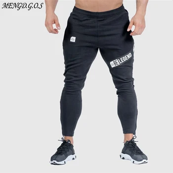 Sorte bukser mode mænds streetwear jogger fitness-bodybuilding bukser casual sports bukser mærke bukser mænds tøj 9429