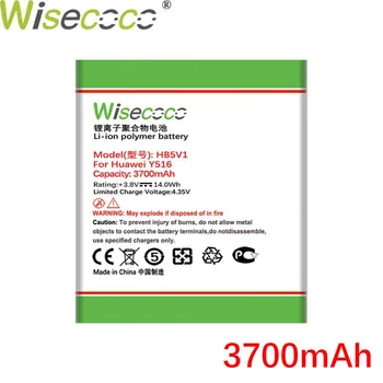Wisecoco HB5V1 3700mAh Nyt Batteri Til Huawei Y516 Y300 Y300C Y511 Y500 T8833 U8833 G350 Y535C Y336-U02 Y360-u61 Telefon 9584