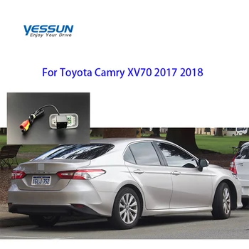 Yessun nummerplade kamera Til Toyota Camry XV70 2017 2018 bakkamera Parkering kamera/CCD night view kamera på bagsiden