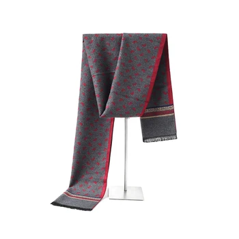 Visrover 60 Colorways Vinter-Tørklæde for Mænd Casual Business Tørklæder af Uld, Cashmere Mænd Tørklæde Luksus Mærke Plaisey Ind Sjal