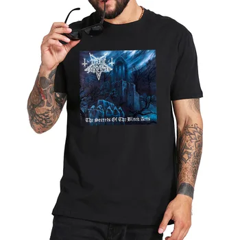 Dark Funeral T-Shirt Hemmeligheder Af Den Sorte Kunst Tshirt svenske Black Metal Band EU-Størrelse Åndbar Bomuld Tee Toppe