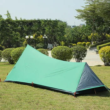 Easy Set-up Camping Sover Ultralet Telt Husly Mesh Myggenet, myggespray Net Vagt for Camping Vandreture, Picnic