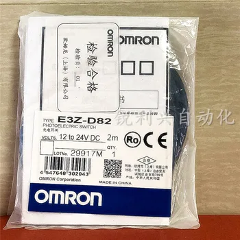 Ny, original OMRON fotoelektriske switch sensor E3Z-D61 D62 D81 D82 / E3Z-T61 T81 T61A T81A / E3Z-R61 R81 / E3Z-LS61 LS81 2M