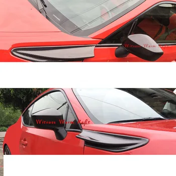 Bil Døren Carbon fiber Stick-on bakspejlet Dække Bil Styling Til Toyota GT86 FT86 Subaru BRZ 2013 2016 17 18 19 9755