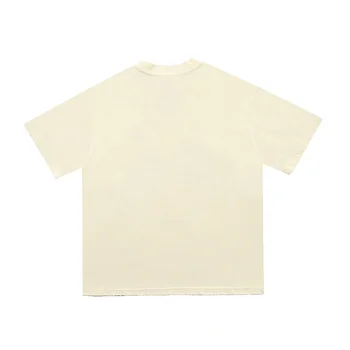 2020SS Toppen Qulity Repræsenterer Vintage Vasket T-shirt Mænd, Kvinder, Par, Hiphop Oversize t-Shirts Falmet Destoryed T-Shirt til Mænd