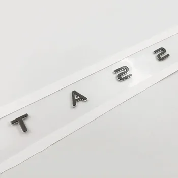 3D-Font Breve Emblem til PASSAT Bil Styling Genmontering Midten Kuffert Logo Badge Klistermærke til VW Krom Mat Sort Blank Sort