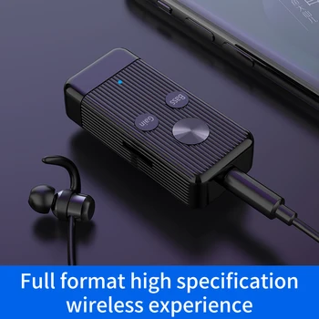 Tebe Klip Bluetooth 5.0 Audio Receiver 3,5 mm Aux Trådløse Bas Hifi-Stereo-Hovedtelefoner-Adapter støtte TF Kort Spil Til PC Bil 9821