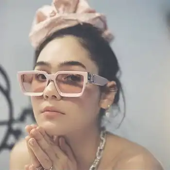 2020 Mode Luksus Brand Designer Overdimensionerede Pladsen pilot Solbriller Mænd Kvinder Vintage Skjold Cool Ins Sol Briller, Oculos De Sol