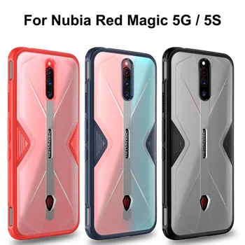 For ZTE Nubia Red Magic 5G Tilfælde NX659J TPU + PC bagcoveret RedMagic 5G Spil telefonen professionel shell til Nubien Red Magic 5S 5 S