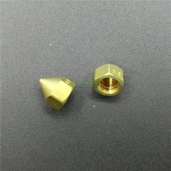 1stk udskiftning af dyse 0,2 mm 0,4 mm 0.8 mm OP! OP Plus/ Mini/Op-Boks 3D printer Tilbehør OP Brand Dyse