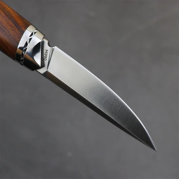 M390 Pulver Stål kniv med fast blad Jagt Lomme Knive Høj Hårdhed Udendørs Lige kniv Jagt overlevelse kniv