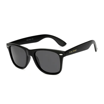 Spejl Polariserede Solbriller Kvinder Mænd UV400 Night Vision Goggles Brand Design Gennemsigtig Sol Briller med LOGO LongKeeper