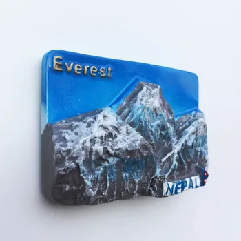 Nepal Køleskab Magents Turist-Souvenir-Lumbini Durbar Everest Køleskab Magnetiske Klistermærker Erindringsmønter Magnet Hjem Dekoration